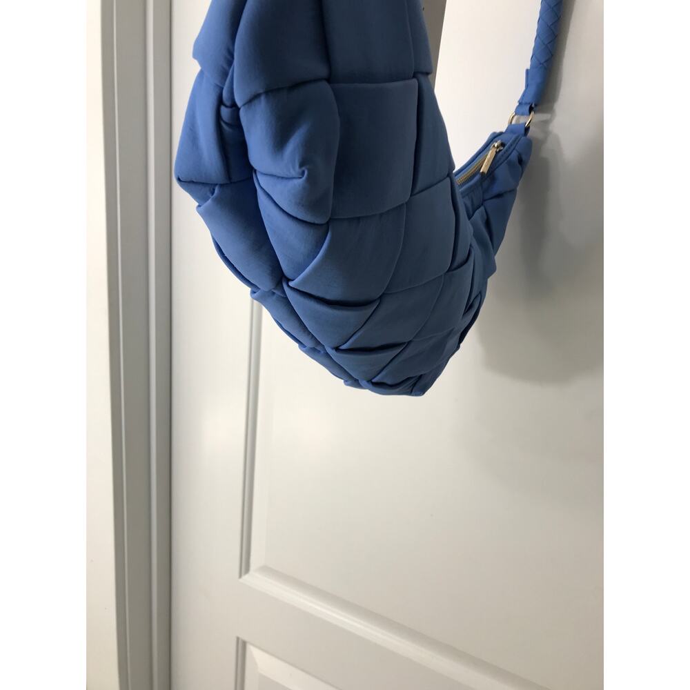 Jason Wu Vegan Leather Vista Blue Shoulder Bag NWT - Picture 3 of 7